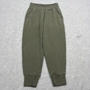 Athleta Sweatpants Women's Small Green Coaster Luxe High Rise Jogger Lounge Pant